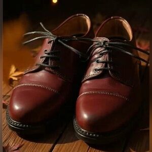 Men's Classic Dockers Gordon Cap-Toe Oxford Leather Shoes